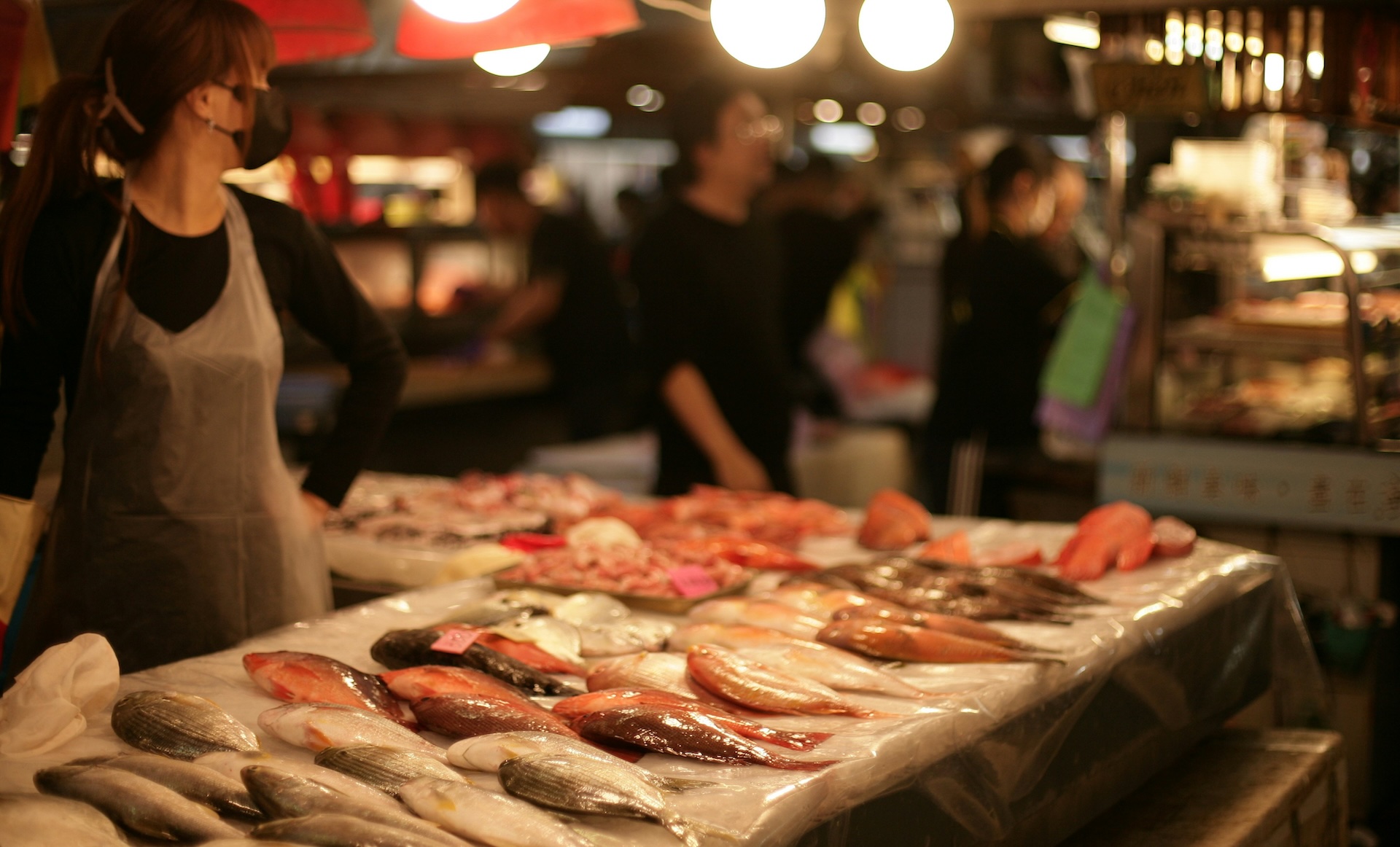 A fishmonger, used to illustrate an anecdote about how being too brief in your writing can be detrimental